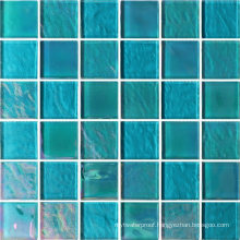 Hot Sale Cheap Factory Price Blue Crystal Glass Mosaic for Swimming Pool Tile